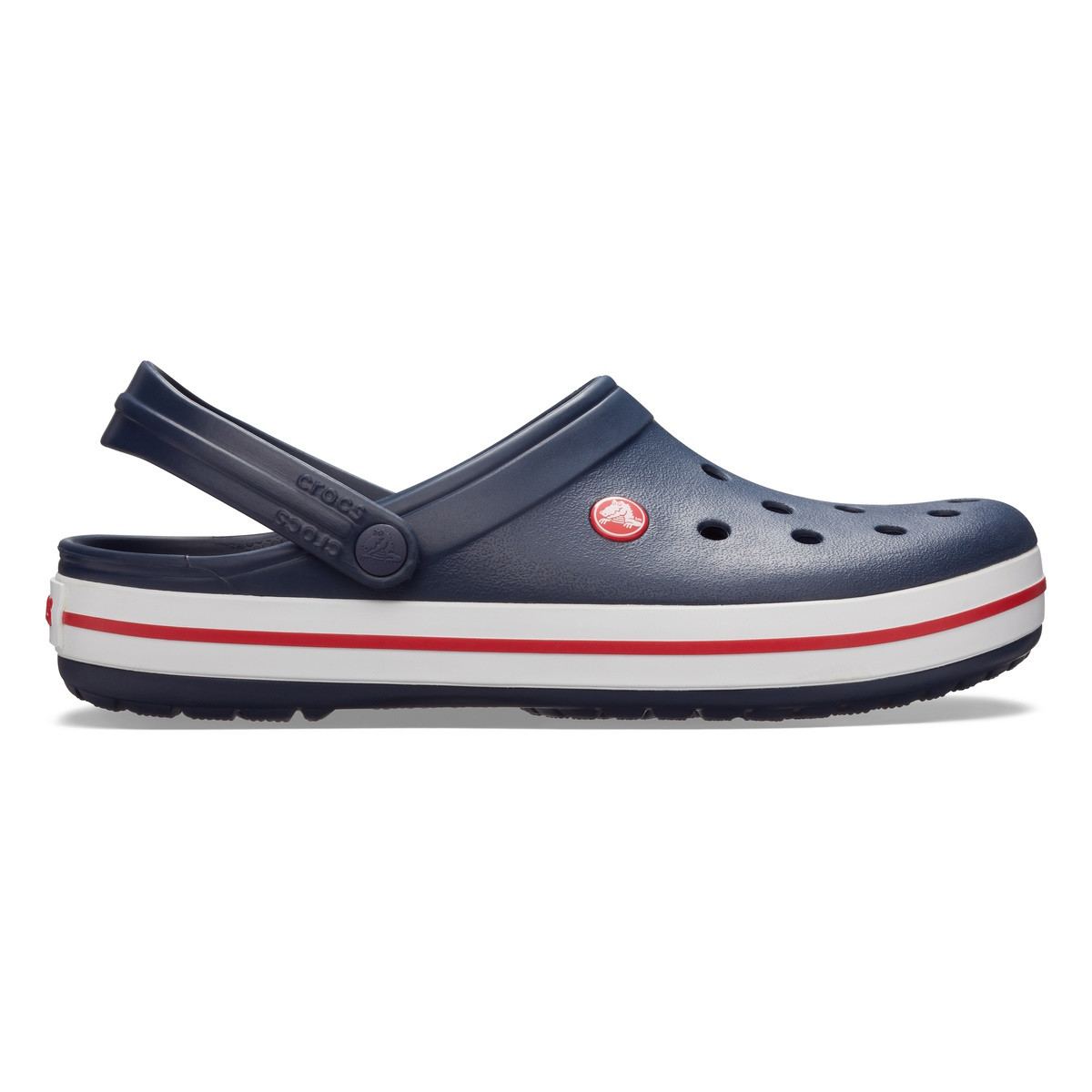 Saboti Crocs Crocband Bleumarin - Navy/Red - poza 1