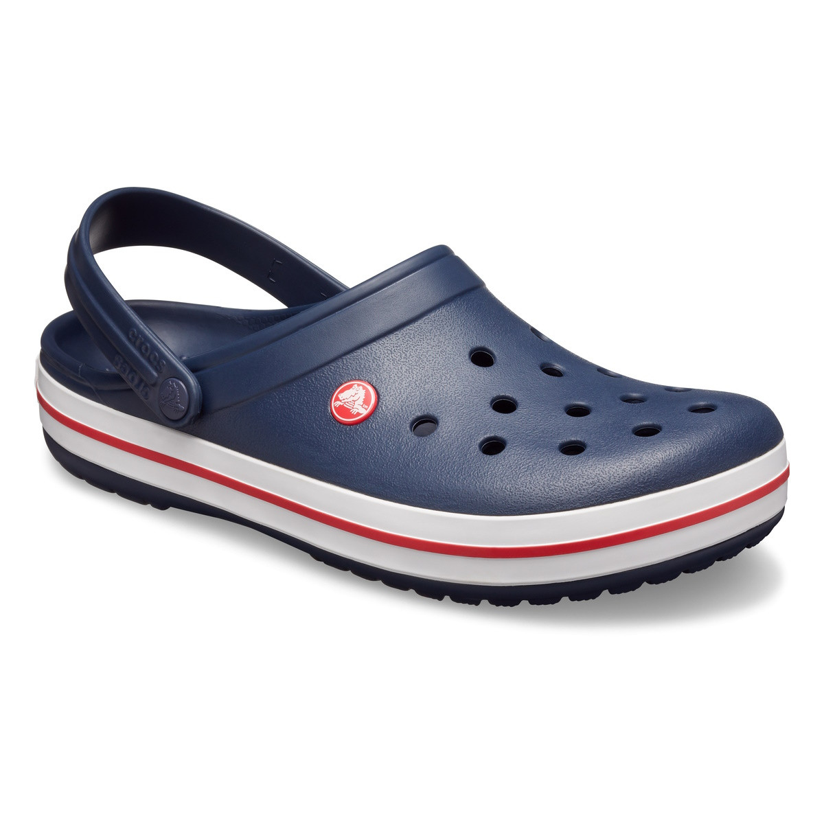 Saboti Crocs Crocband Bleumarin - Navy/Red - poza 2