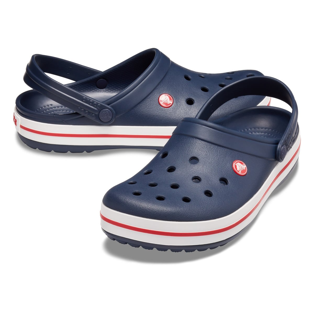 Saboti Crocs Crocband Bleumarin - Navy/Red - poza 4