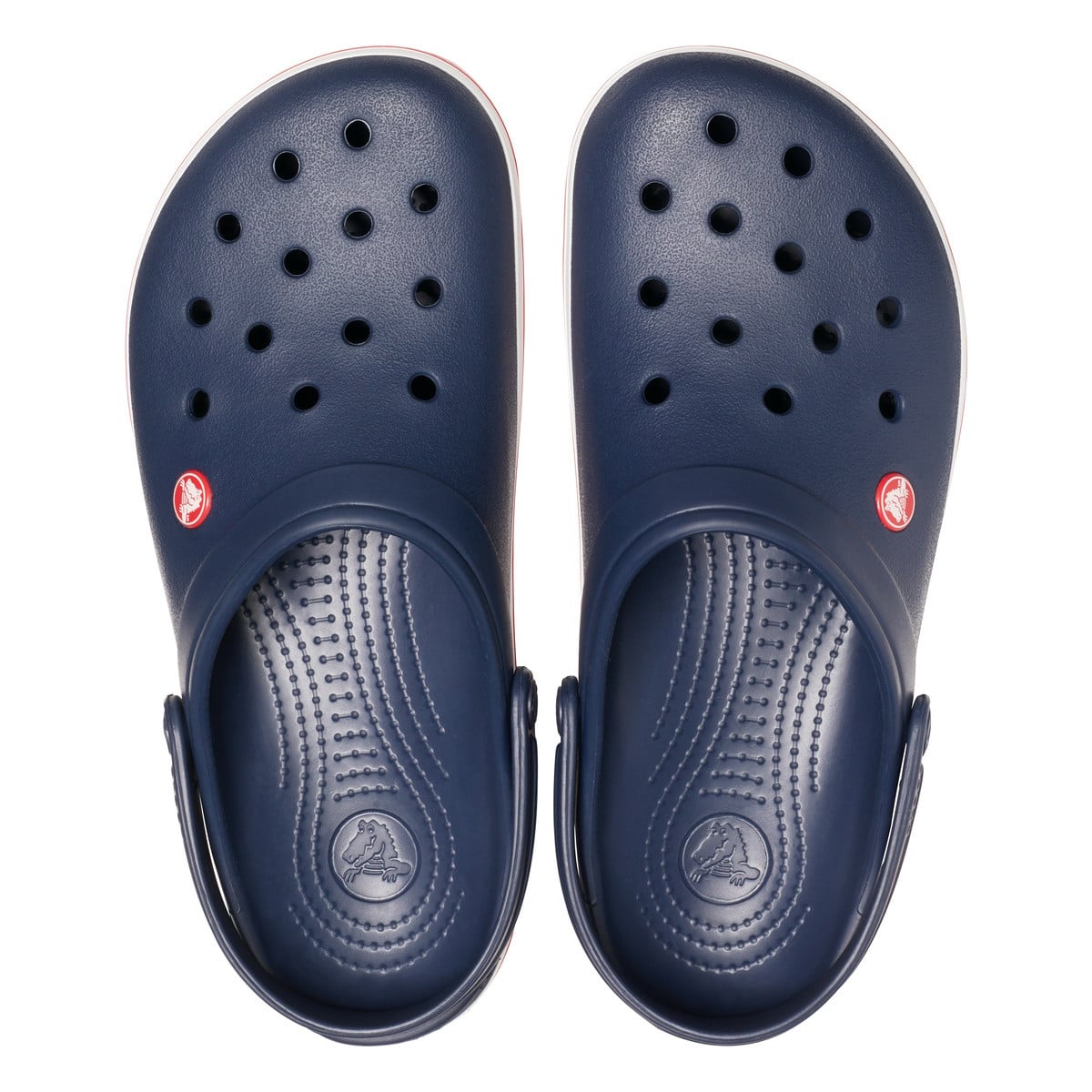 Saboti Crocs Crocband Bleumarin - Navy/Red - poza 5