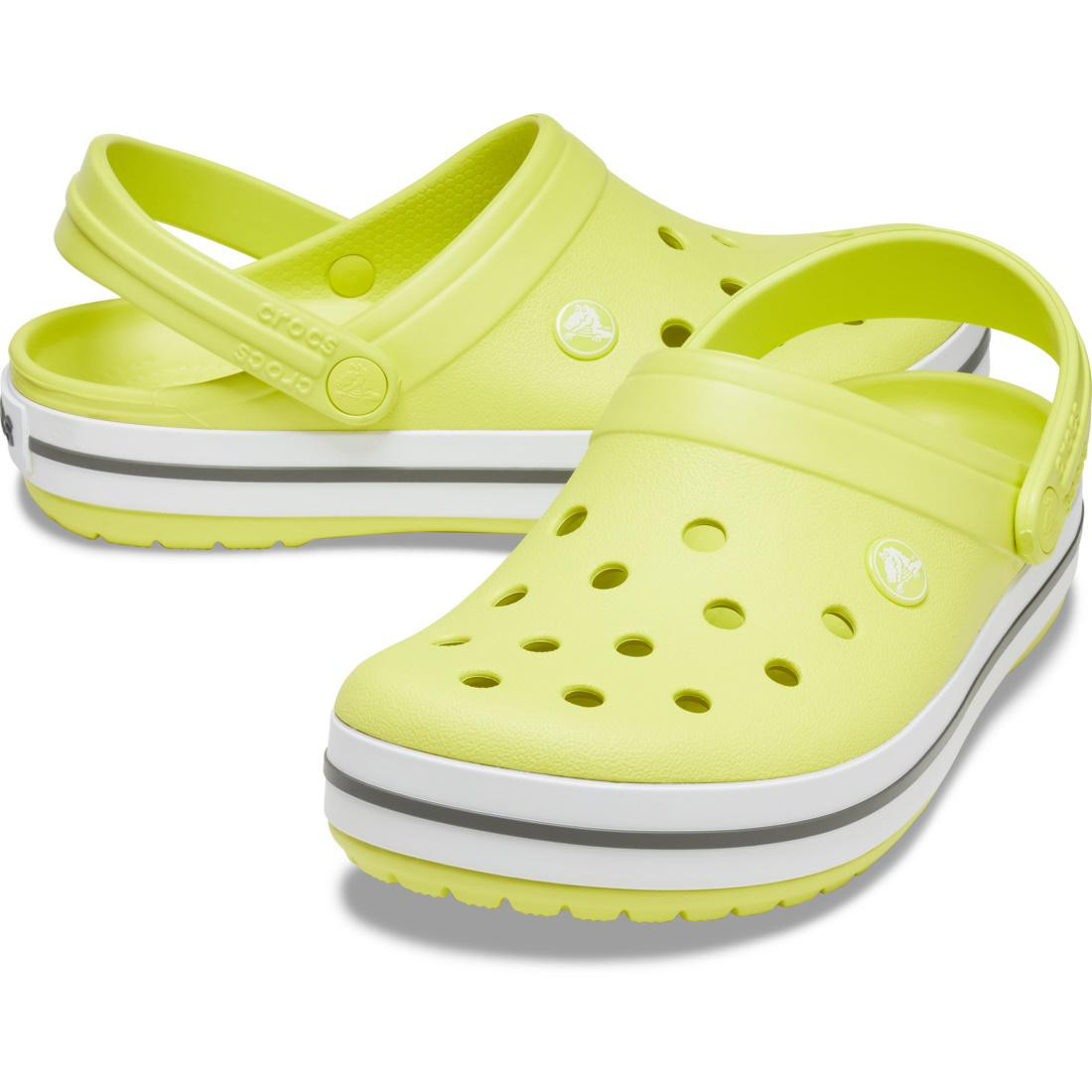 Saboti Crocs Crocband Galben - Citrus - poza 5