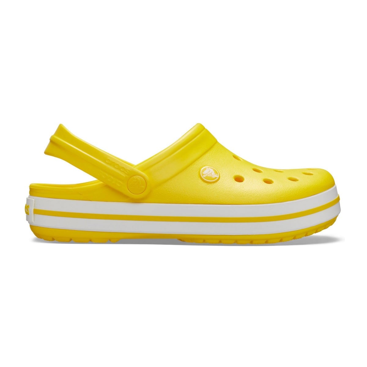 Saboti Crocs Crocband Galben - Lemon/White - poza 1