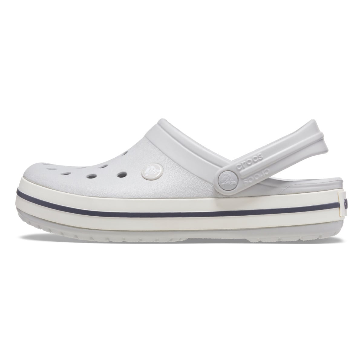 Saboti Crocs Crocband Gri - Atmosphere - poza 2