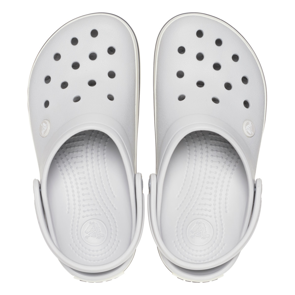Saboti Crocs Crocband Gri - Atmosphere - poza 4