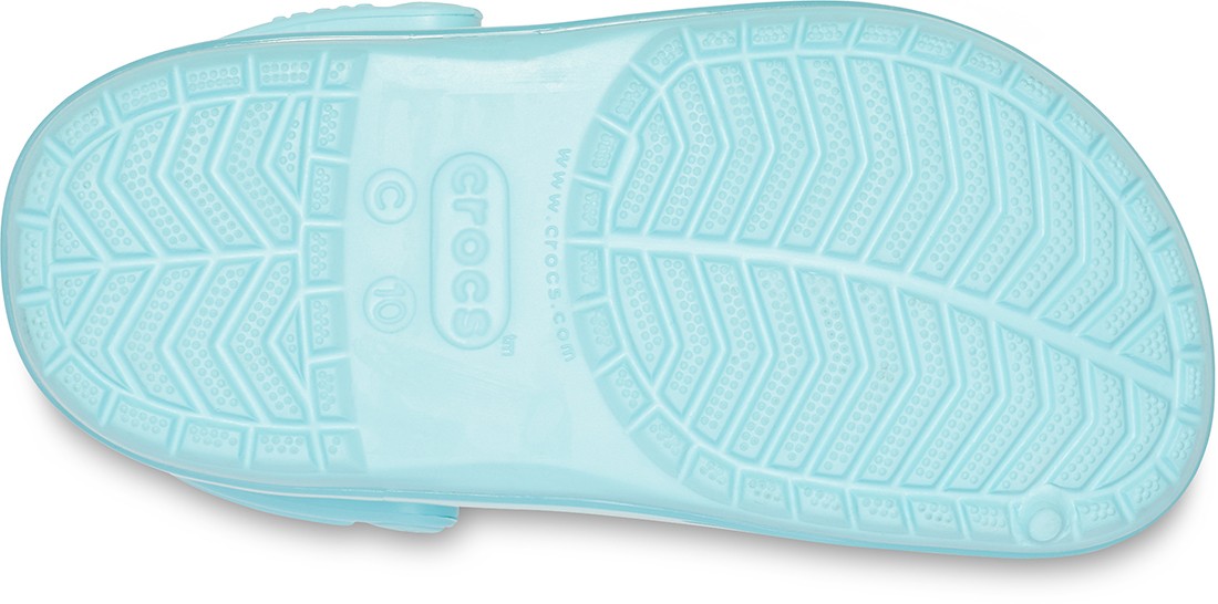 Saboti Crocs Crocband Ice Pop Kids Clog Albastru deschis - Ice Blue - poza 4