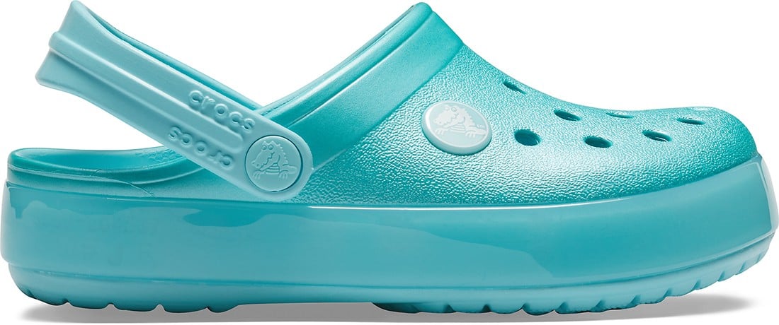Saboti Crocs Crocband Ice Pop Kids Clog Albastru deschis - Ice Blue - poza 1