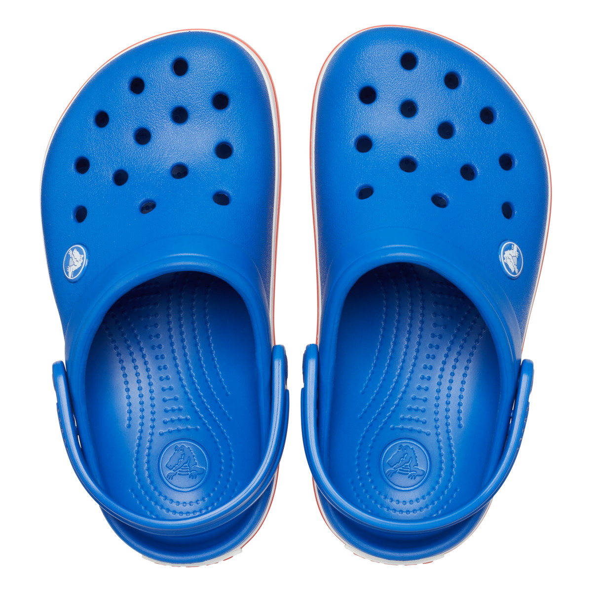 Saboți Crocs Crocband Kid's New Clog Albastru - Blue Bolt - poza 5
