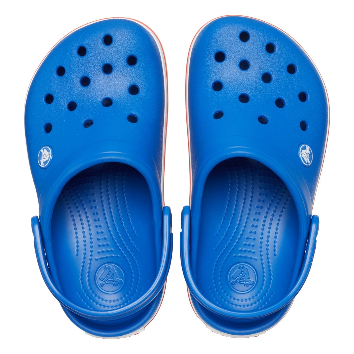 Saboți Crocs Crocband Kid's New Clog Albastru - Blue Bolt - poza 5