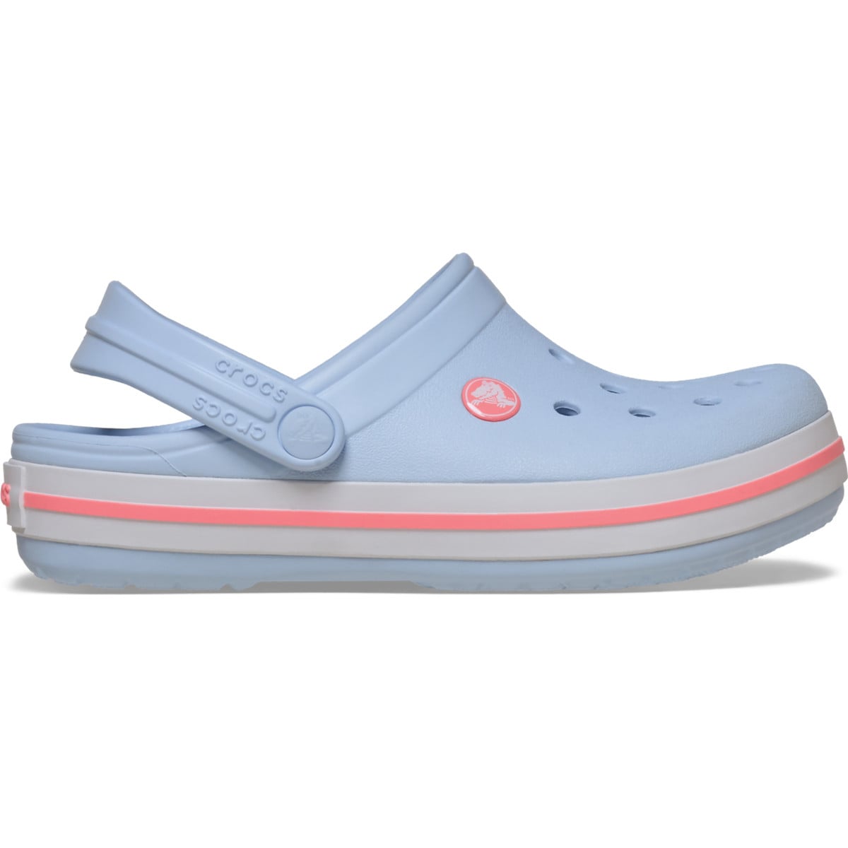 Saboți Crocs Crocband Kid's New Clog Albastru - Blue Frost/Guava
