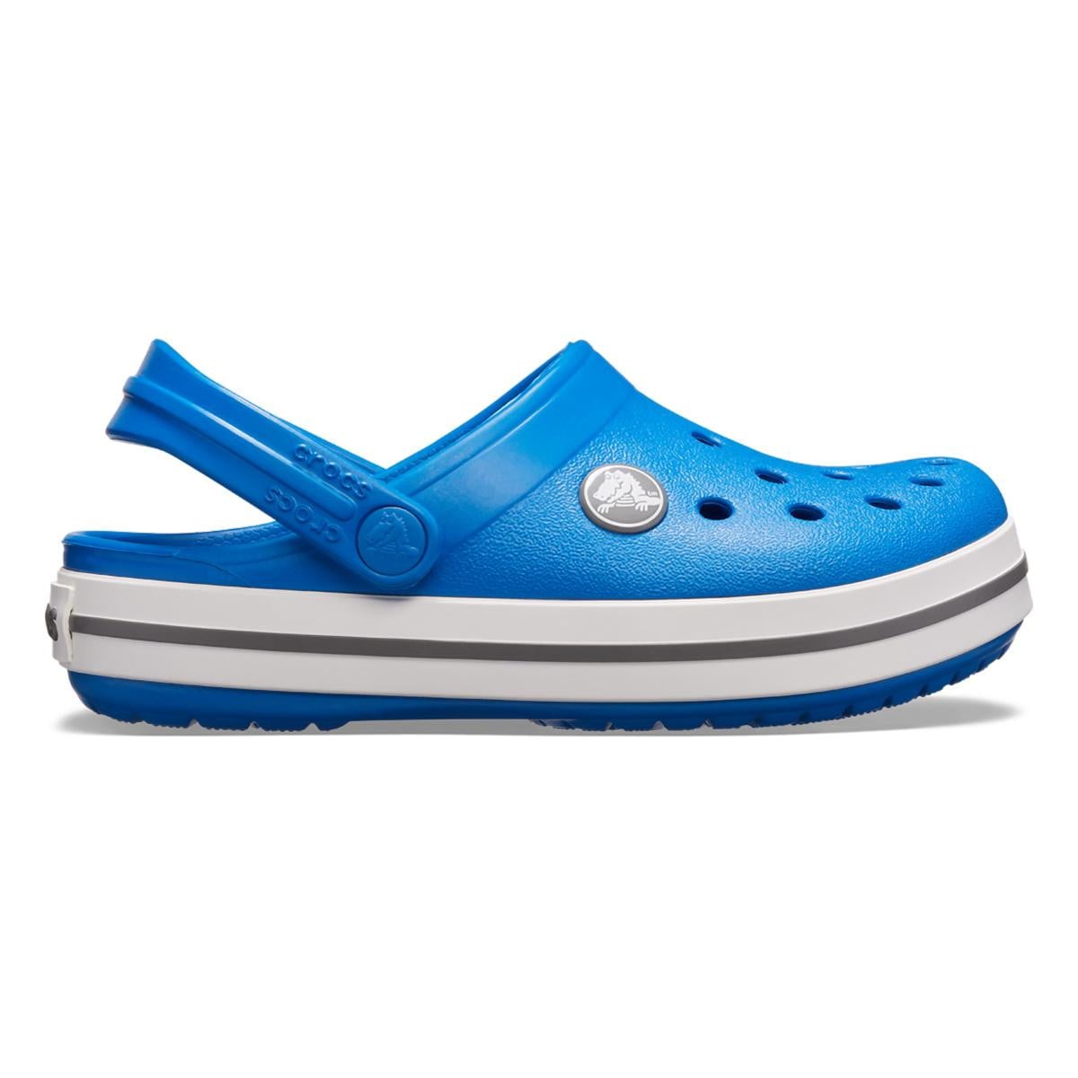 Saboți Crocs Crocband Kid's New Clog Albastru - Bright Cobalt/Charcoal - poza 1