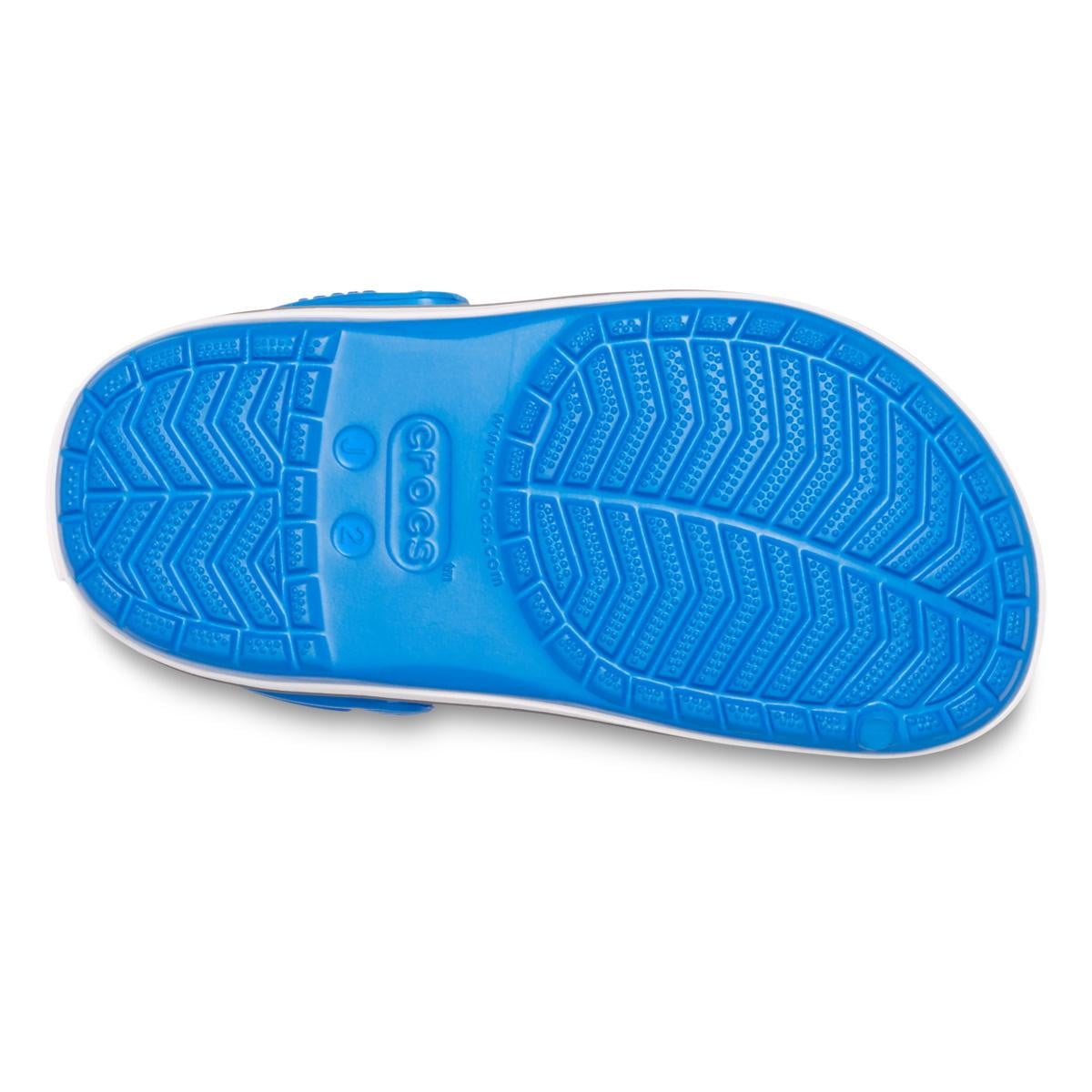 Saboți Crocs Crocband Kid's New Clog Albastru - Bright Cobalt/Charcoal - poza 4