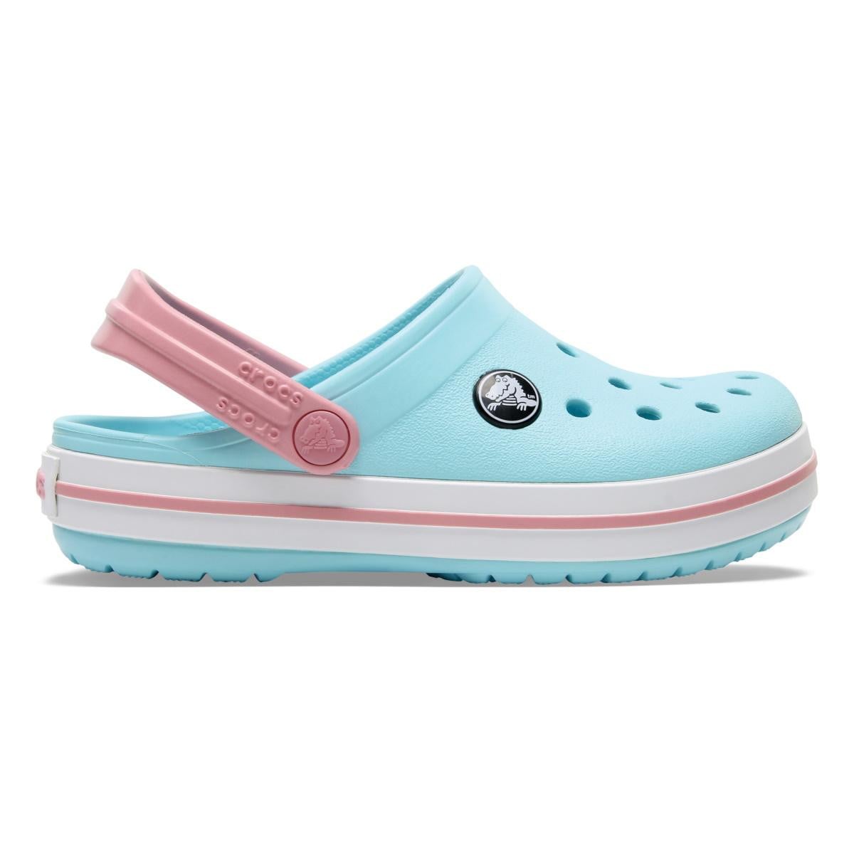 Saboți Crocs Crocband Kid's New Clog Albastru - Ice Blue/White - poza 1