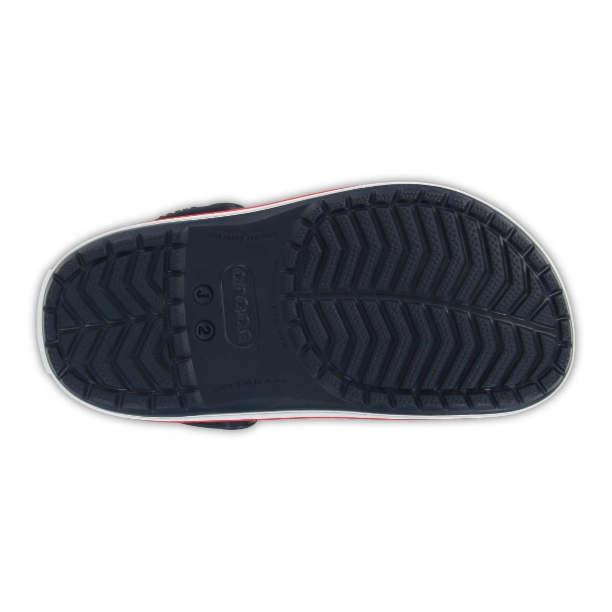 Saboți Crocs Crocband Kid's New Clog Bleumarin - Navy/Red - poza 4