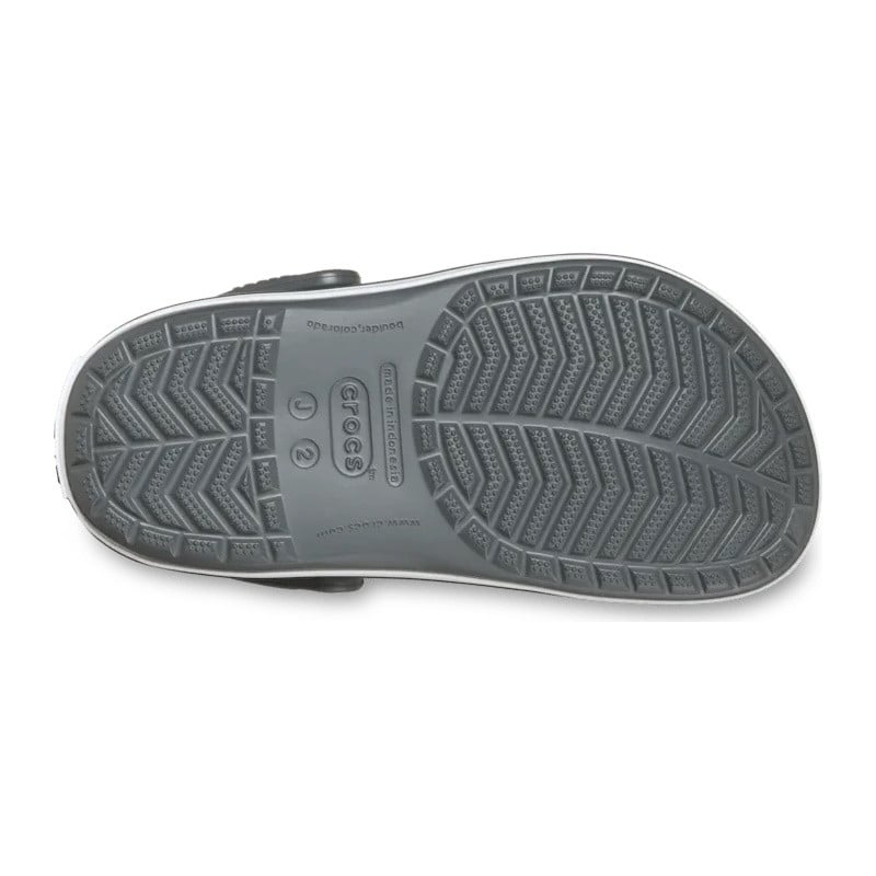 Saboți Crocs Crocband Kid's New Clog Gri - Slate Grey/Navy - poza 3