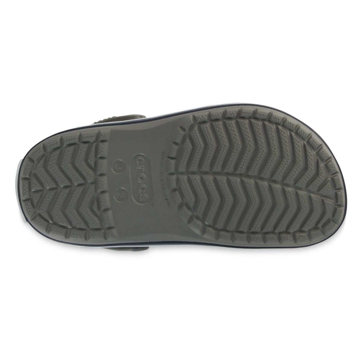 Saboți Crocs Crocband Kid's New Clog Gri - Smoke/Navy - poza 4