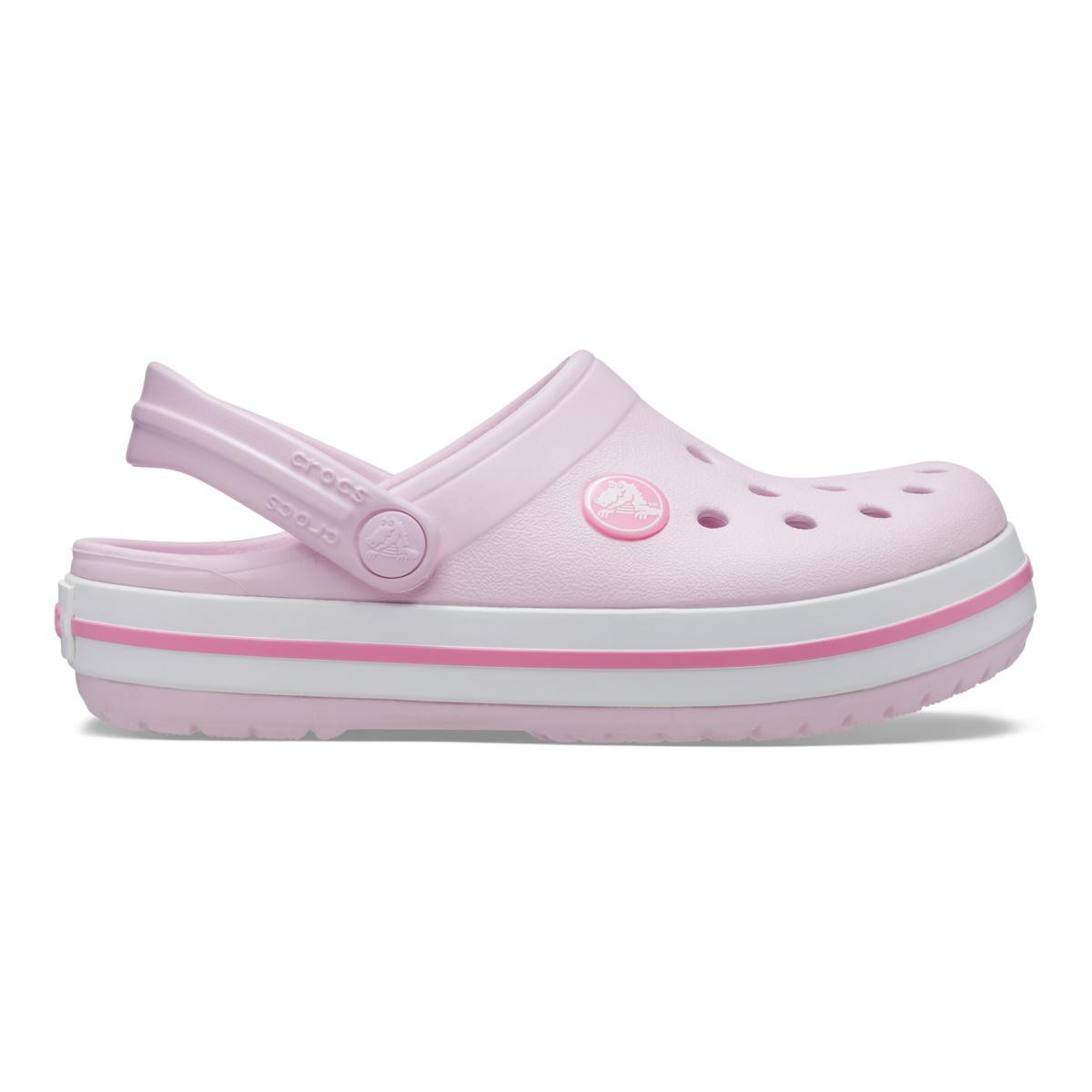 Saboți Crocs Crocband Kid's New Clog Roz - Ballerina Pink - poza 1