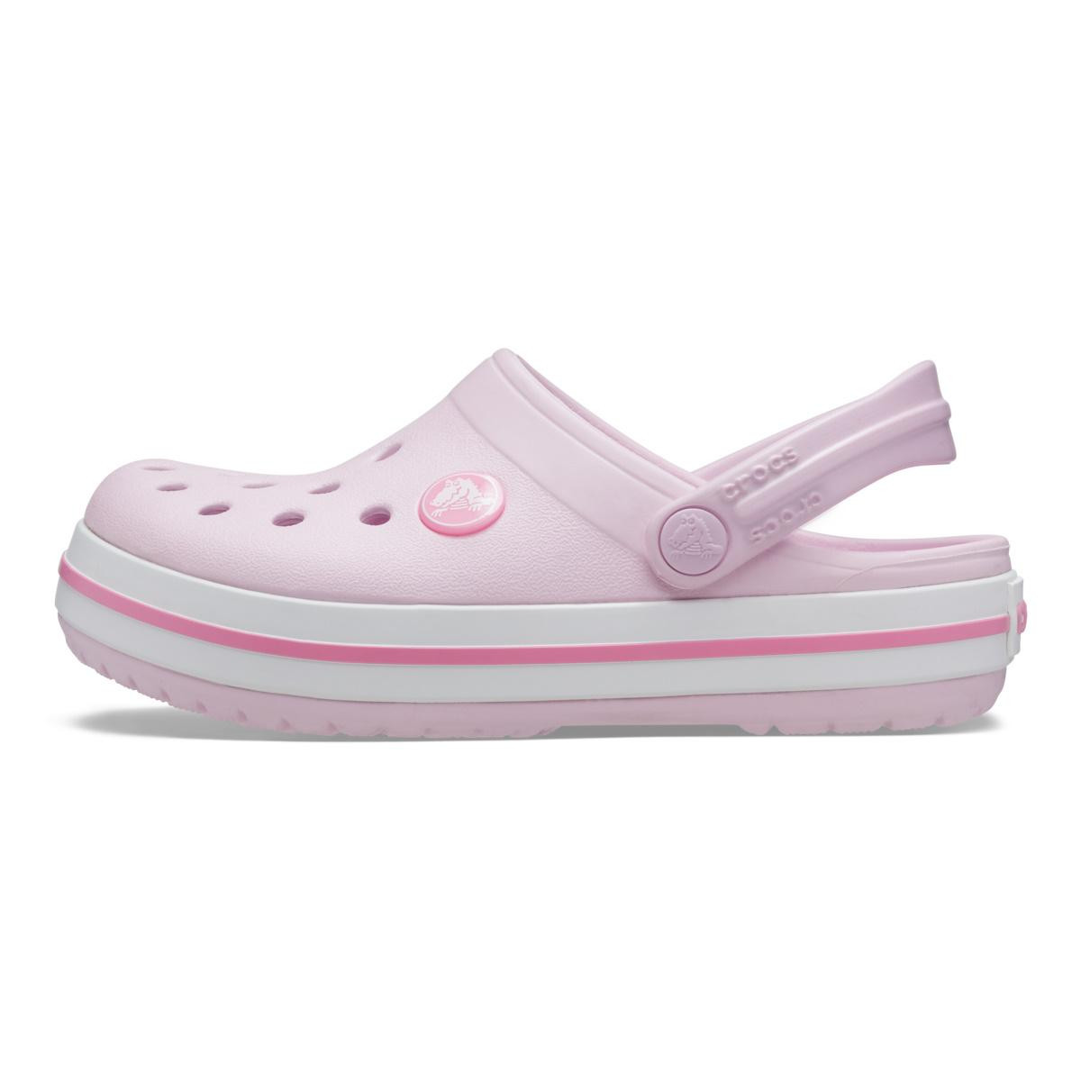 Saboți Crocs Crocband Kid's New Clog Roz - Ballerina Pink - poza 3