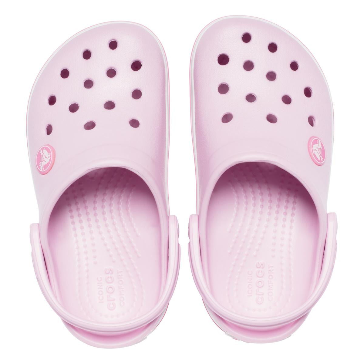Saboți Crocs Crocband Kid's New Clog Roz - Ballerina Pink - poza 5