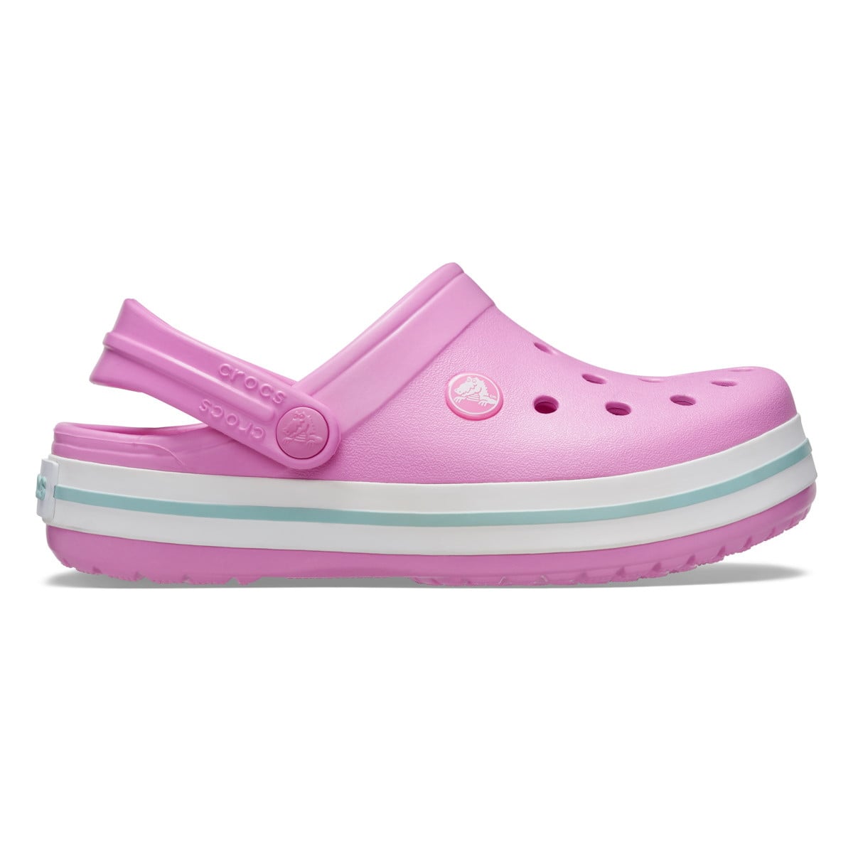 Saboți Crocs Crocband Kid's New Clog Roz - Taffy Pink - poza 1