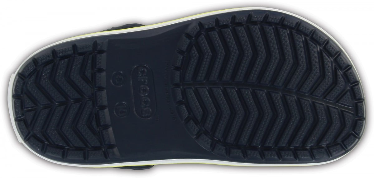 Saboti Crocs Crocband Kids Albastru - Navy/Citrus - poza 4