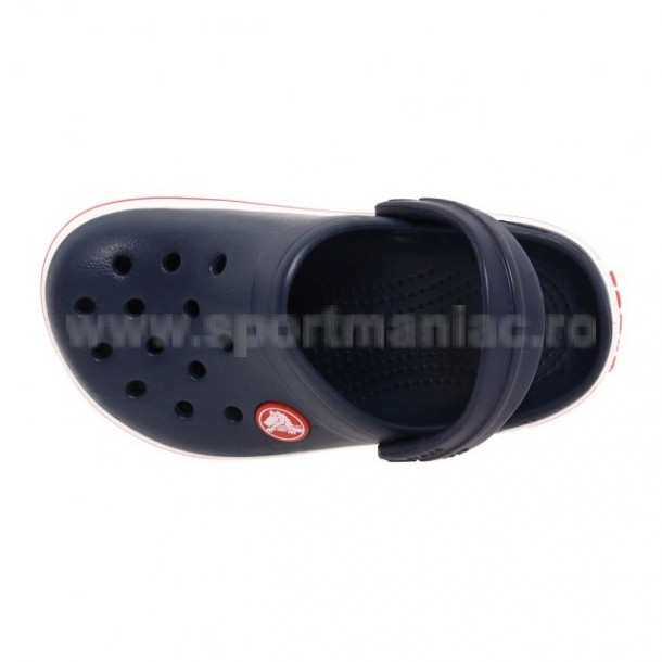 Saboti Crocs Crocband Kids Bleumarin - Navy/Red - poza 3