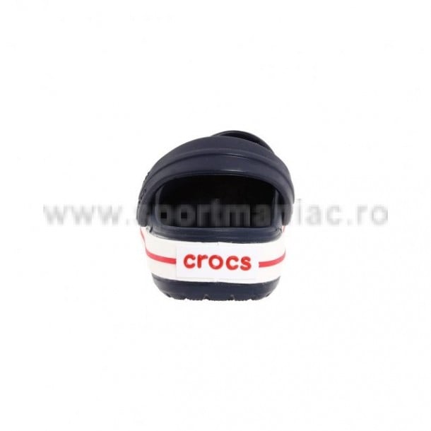 Saboti Crocs Crocband Kids Bleumarin - Navy/Red - poza 5