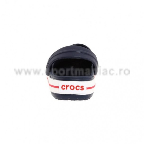 Saboti Crocs Crocband Kids Bleumarin - Navy/Red - poza 5