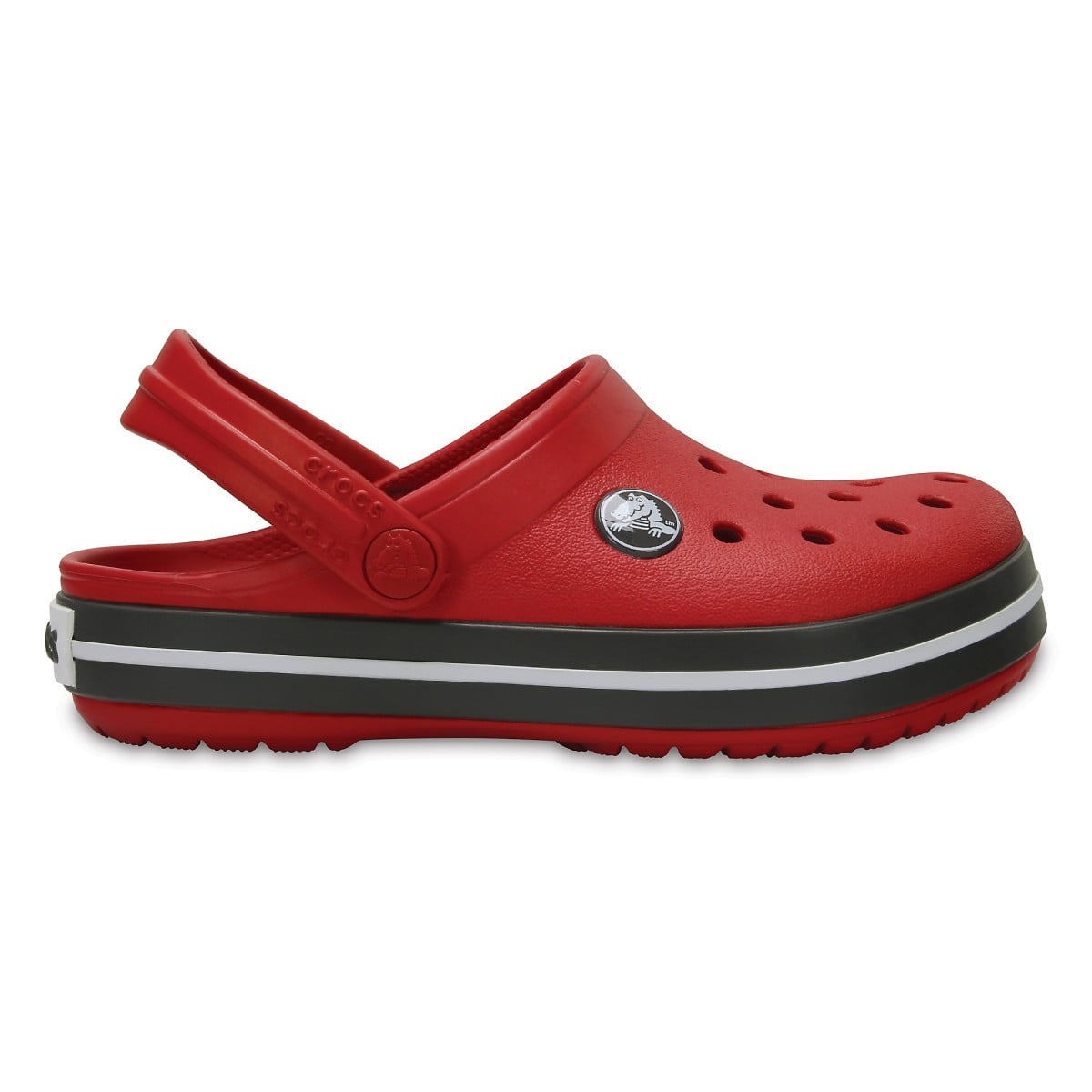 Saboti Crocs Crocband Kids Roșu - Pepper/Graphite - poza 1