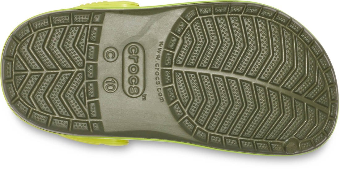 Saboti Crocs Crocband Multi-Graphic Clog Galben - Citrus - poza 4