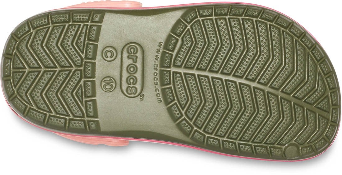 Saboti Crocs Crocband Multi-Graphic Clog Pepene galben - Melon - poza 3