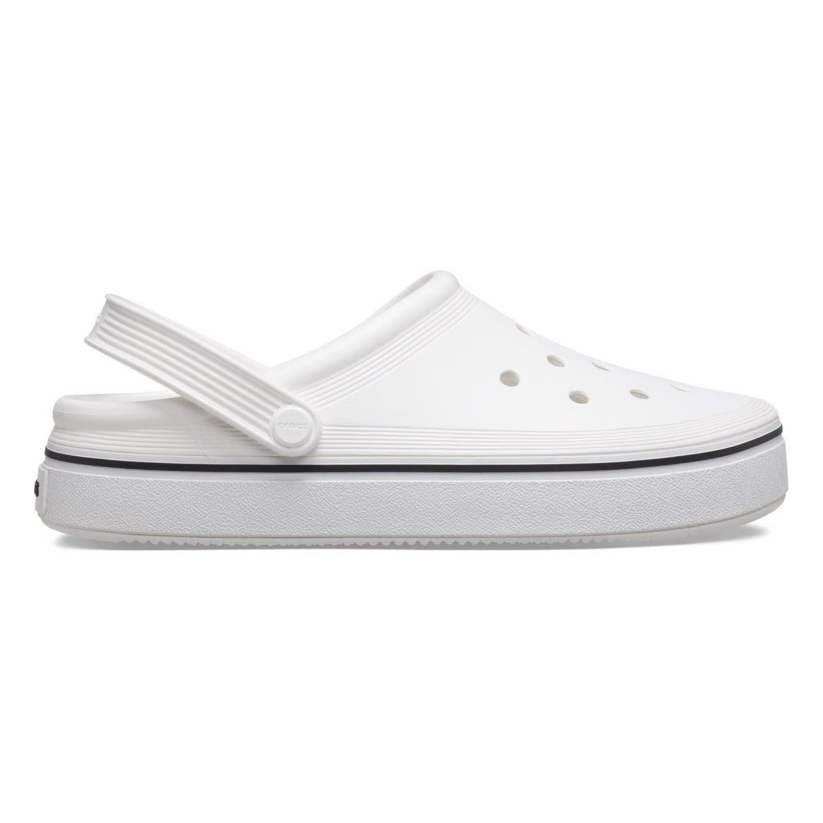 Saboți Crocs Crocband Off Court Clog Alb - White - poza 1