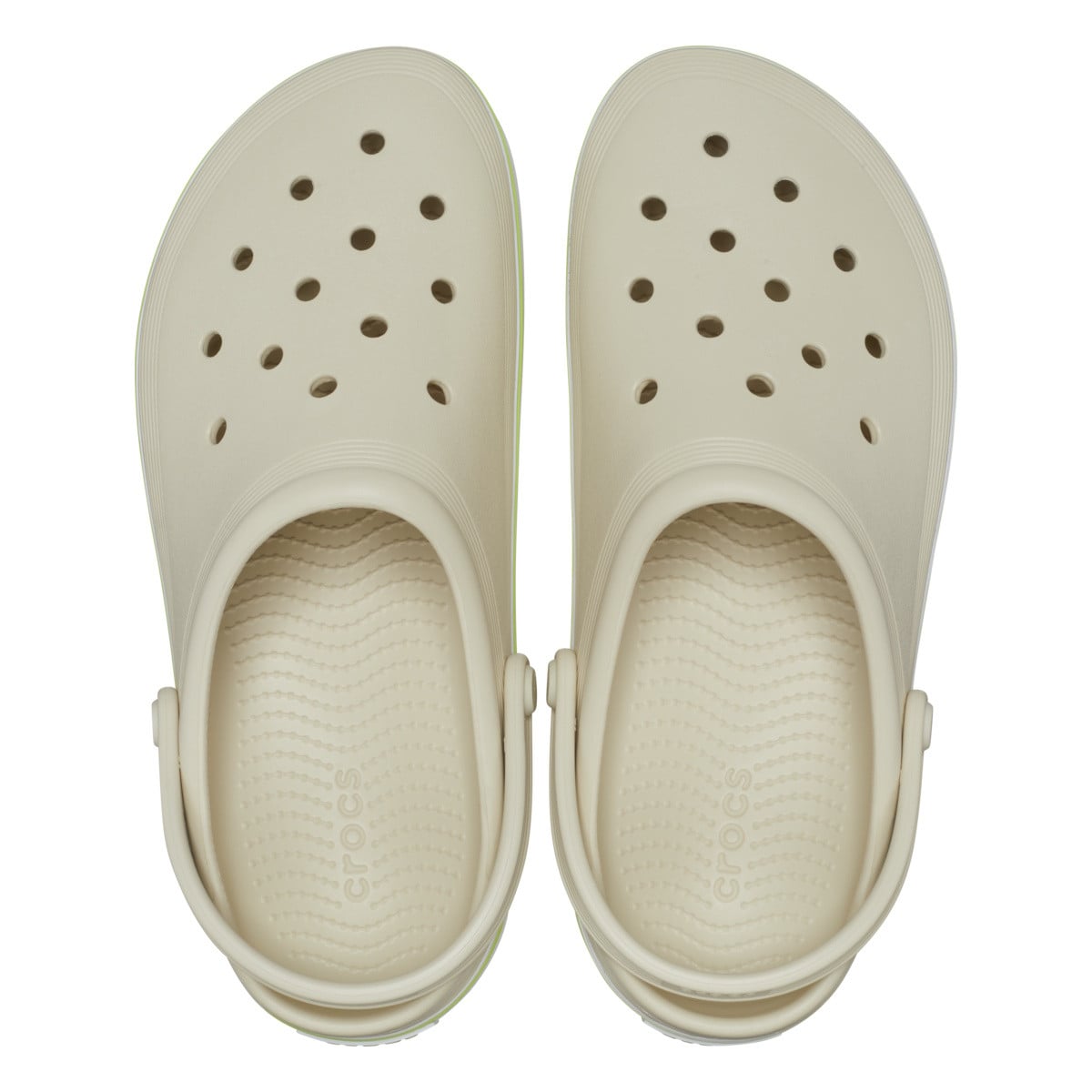 Saboți Crocs Crocband Off Court Clog Bej - Bone - poza 5