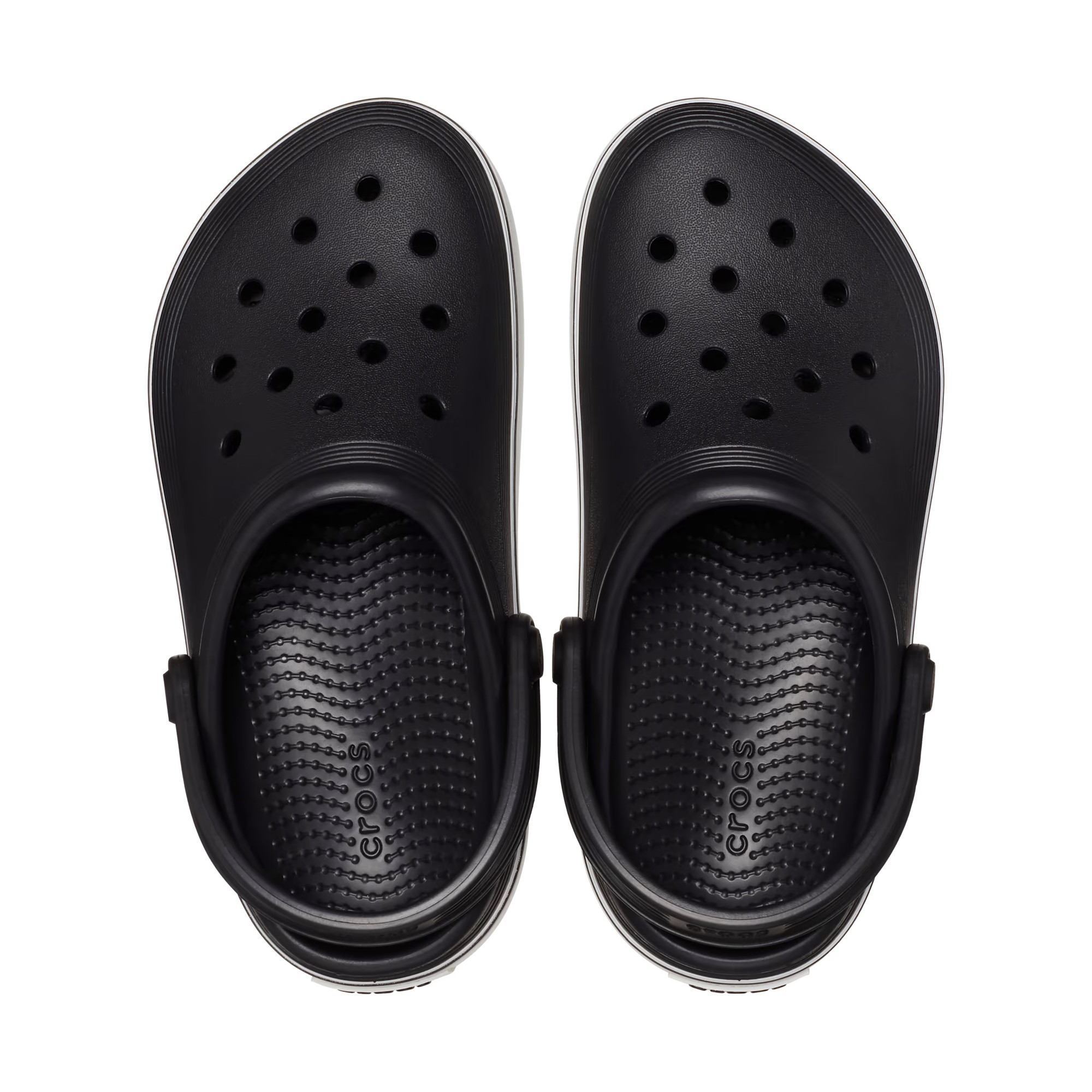 Saboți Crocs Crocband Off Court Clog Kids Negru - Black - poza 4