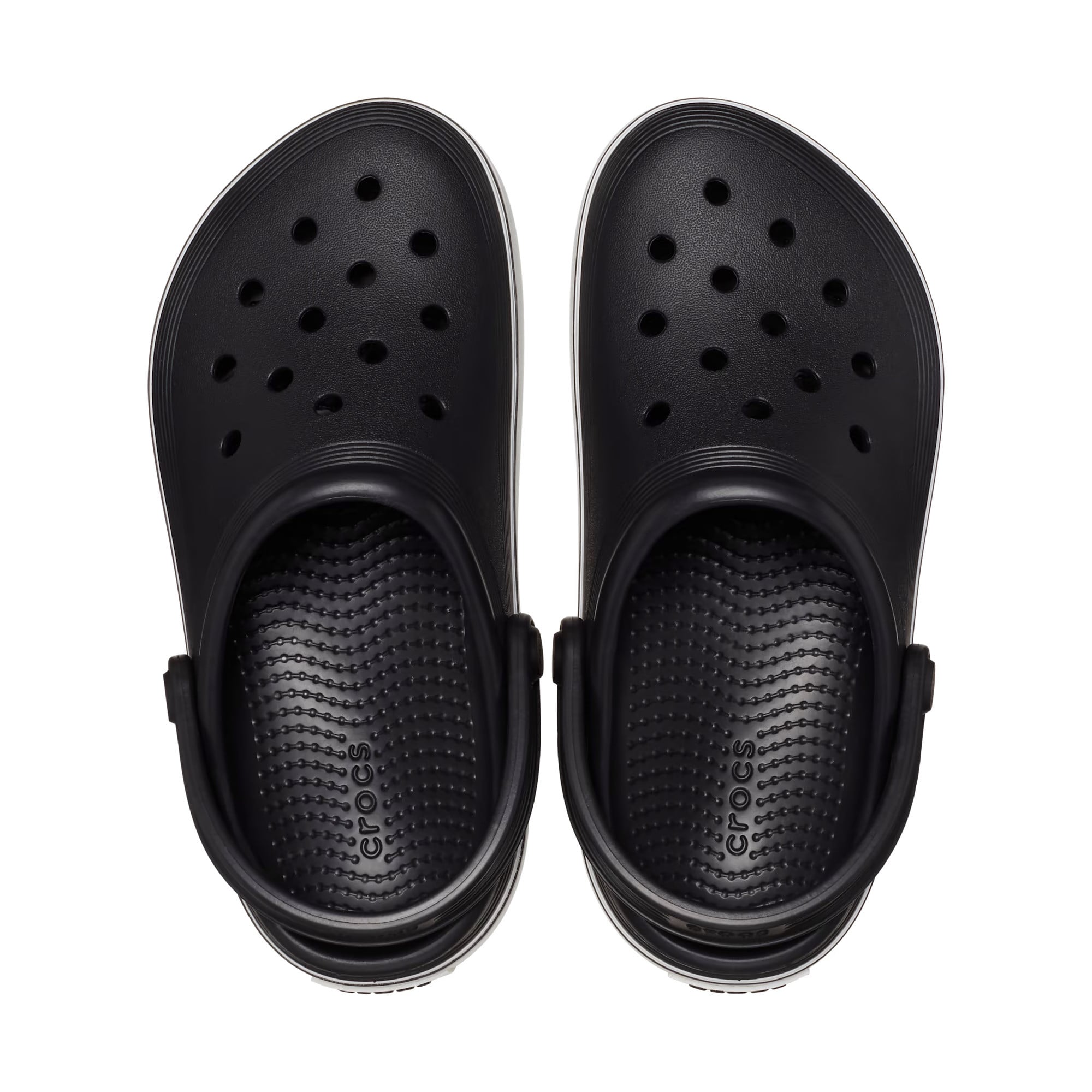 Saboți Crocs Crocband Off Court Clog Kids Negru - Black - poza 4
