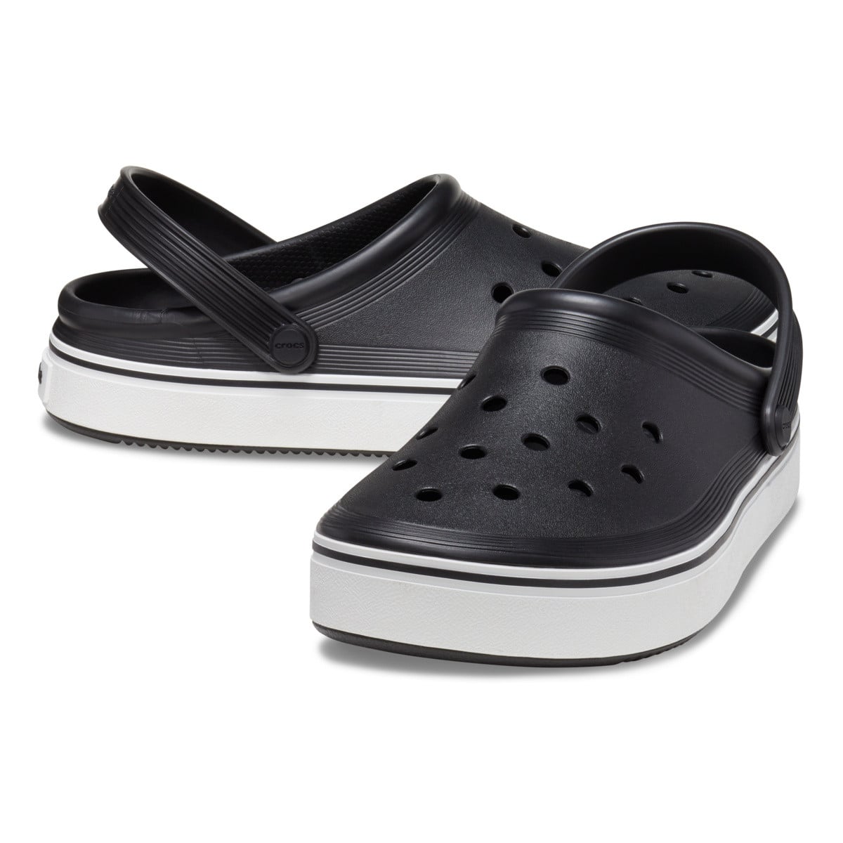 Saboți Crocs Crocband Off Court Clog Negru - Black - poza 4