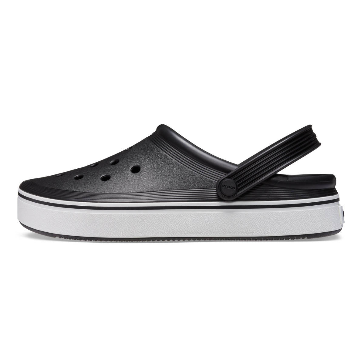 Saboți Crocs Crocband Off Court Clog Negru - Black - poza 3