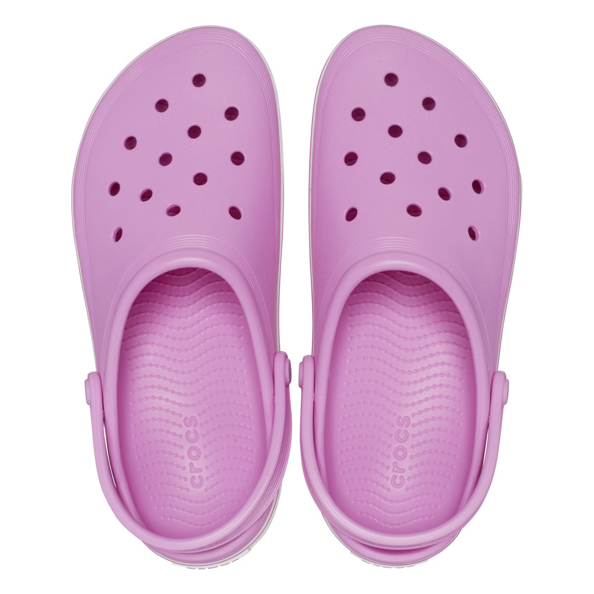 Saboți Crocs Crocband Off Court Clog Roz - Taffy Pink - poza 5