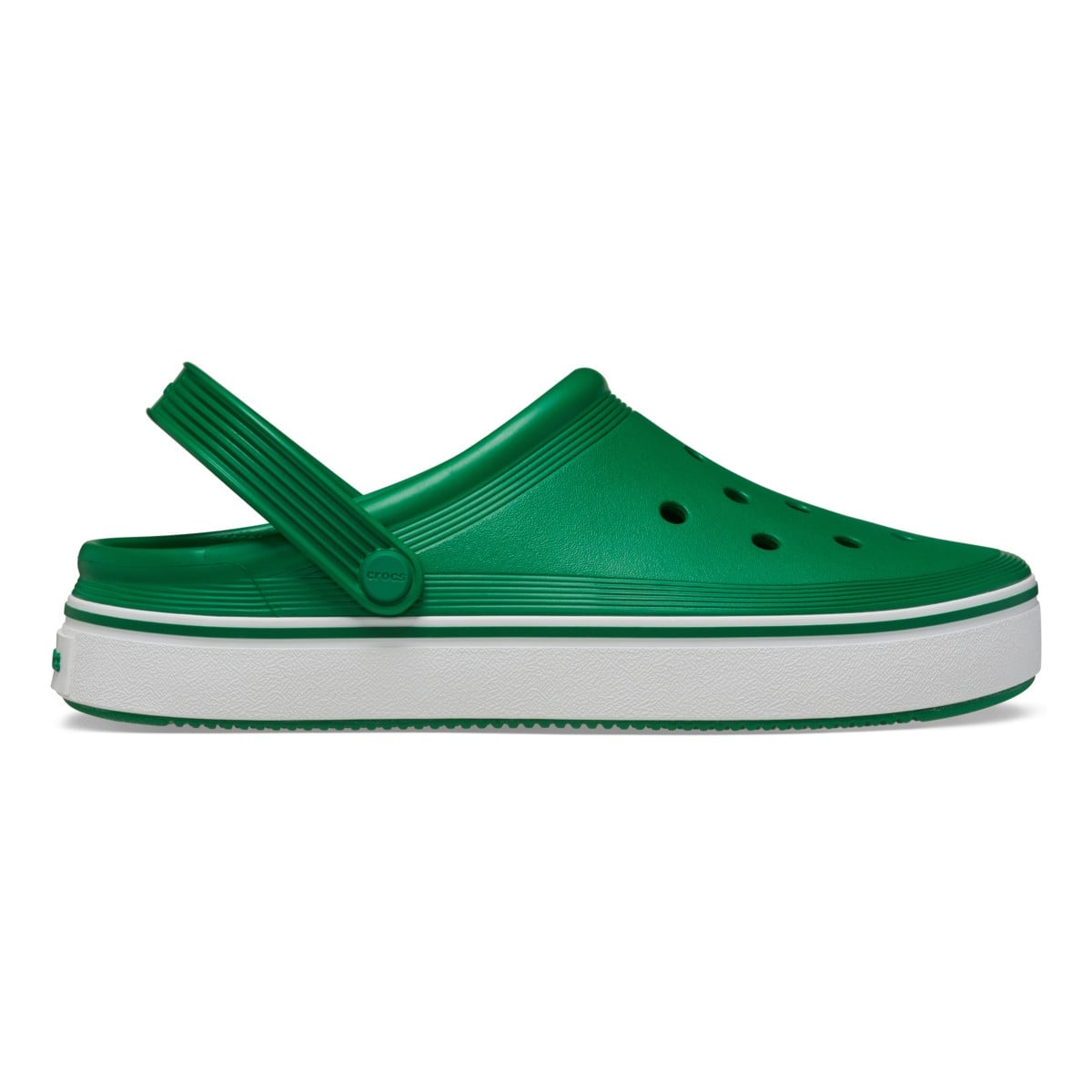Saboți Crocs Crocband Off Court Clog Verde - Green Ivy - poza 1