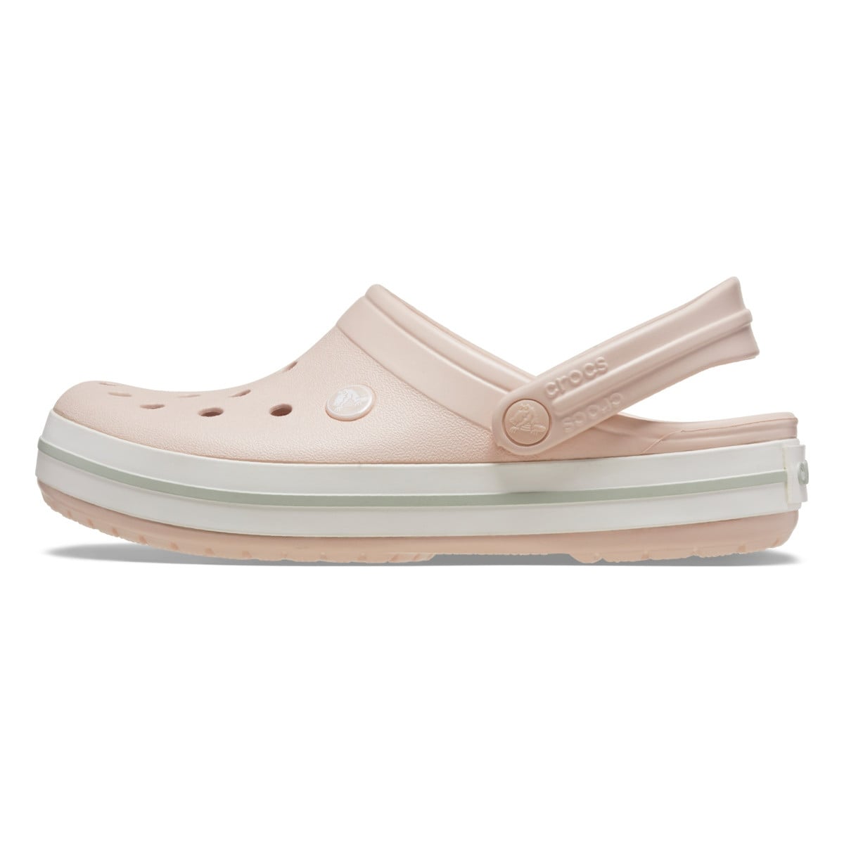 Saboti Crocs Crocband Roz - Quartz - poza 3