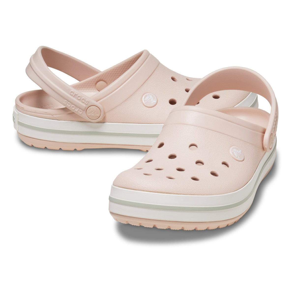 Saboti Crocs Crocband Roz - Quartz - poza 4