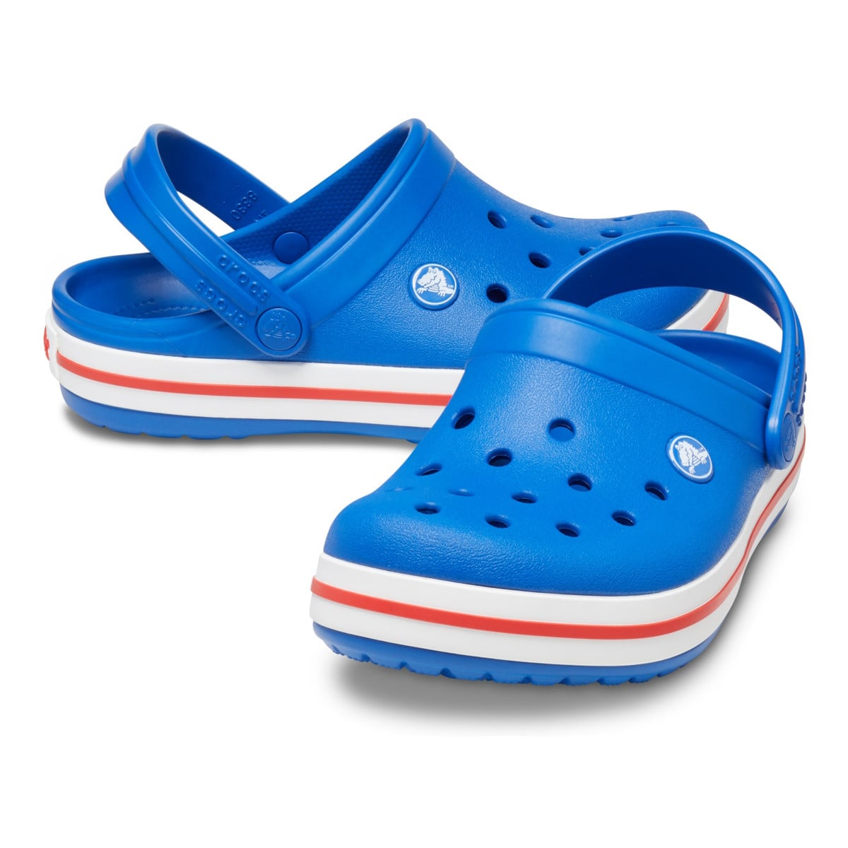 Saboți Crocs Crocband Toddlers New Clog Albastru - Blue Bolt - poza 4