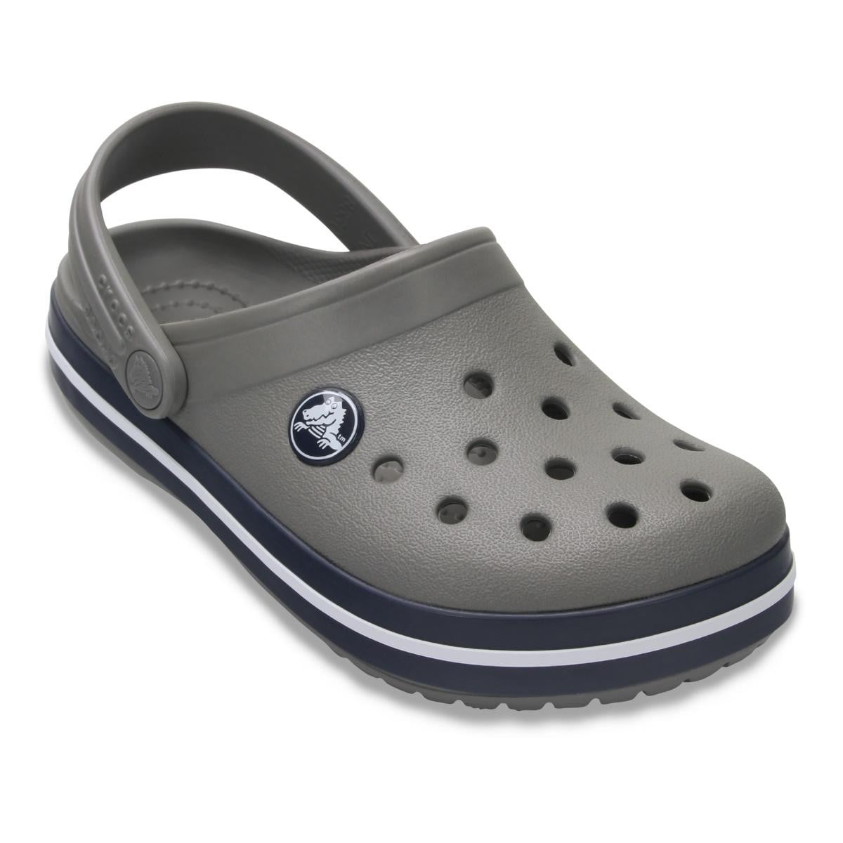 Saboți Crocs Crocband Toddlers New Clog Gri - Smoke/Navy - poza 2