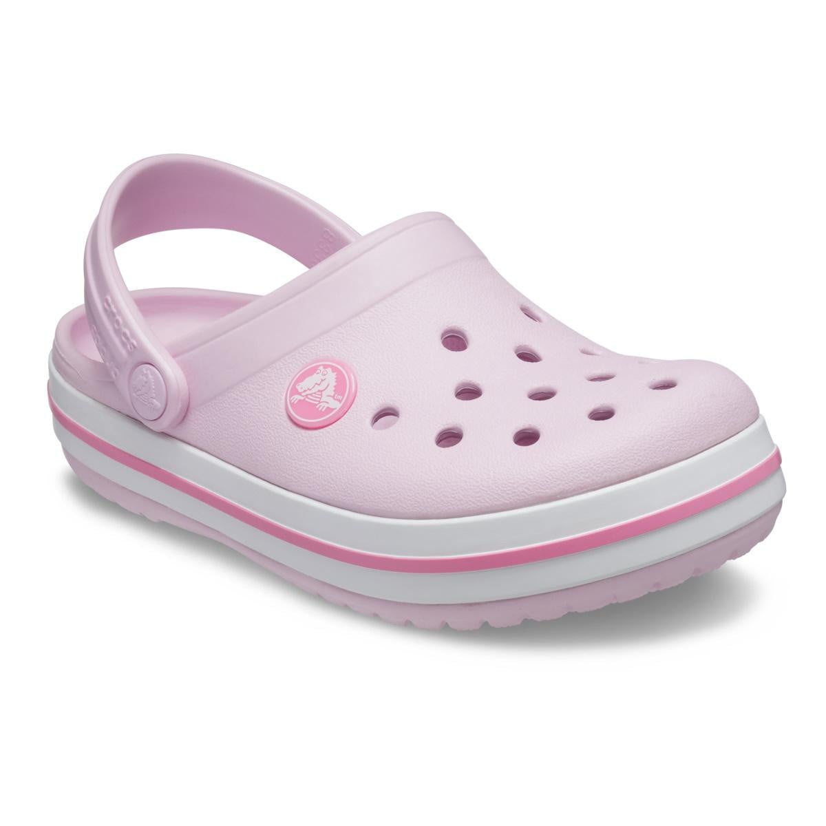 Saboți Crocs Crocband Toddlers New Clog Roz - Ballerina Pink - poza 2