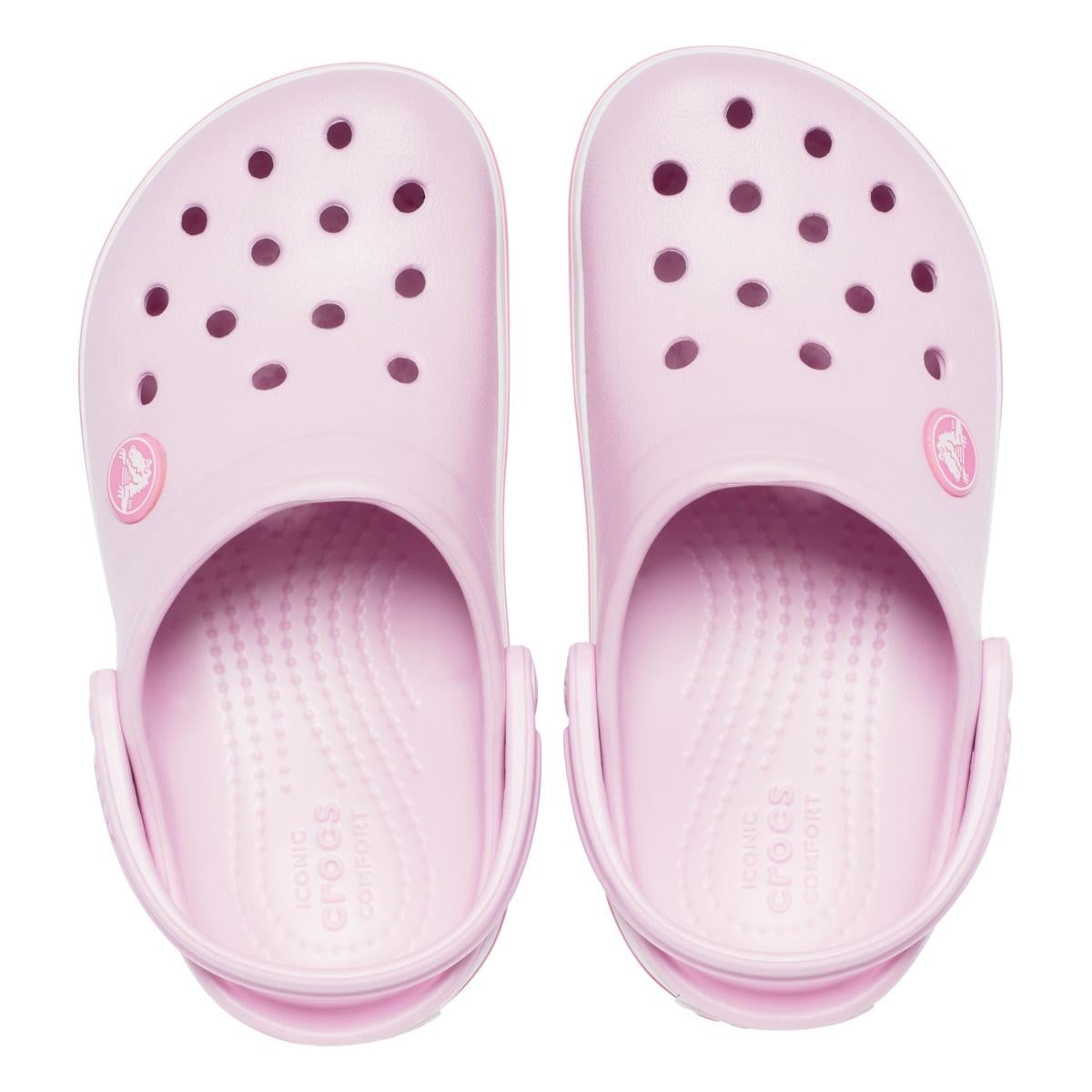 Saboți Crocs Crocband Toddlers New Clog Roz - Ballerina Pink - poza 5