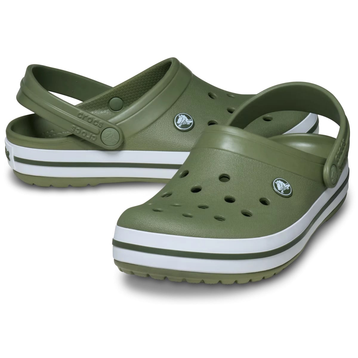 Saboti Crocs Crocband Verde - Cargo - poza 3