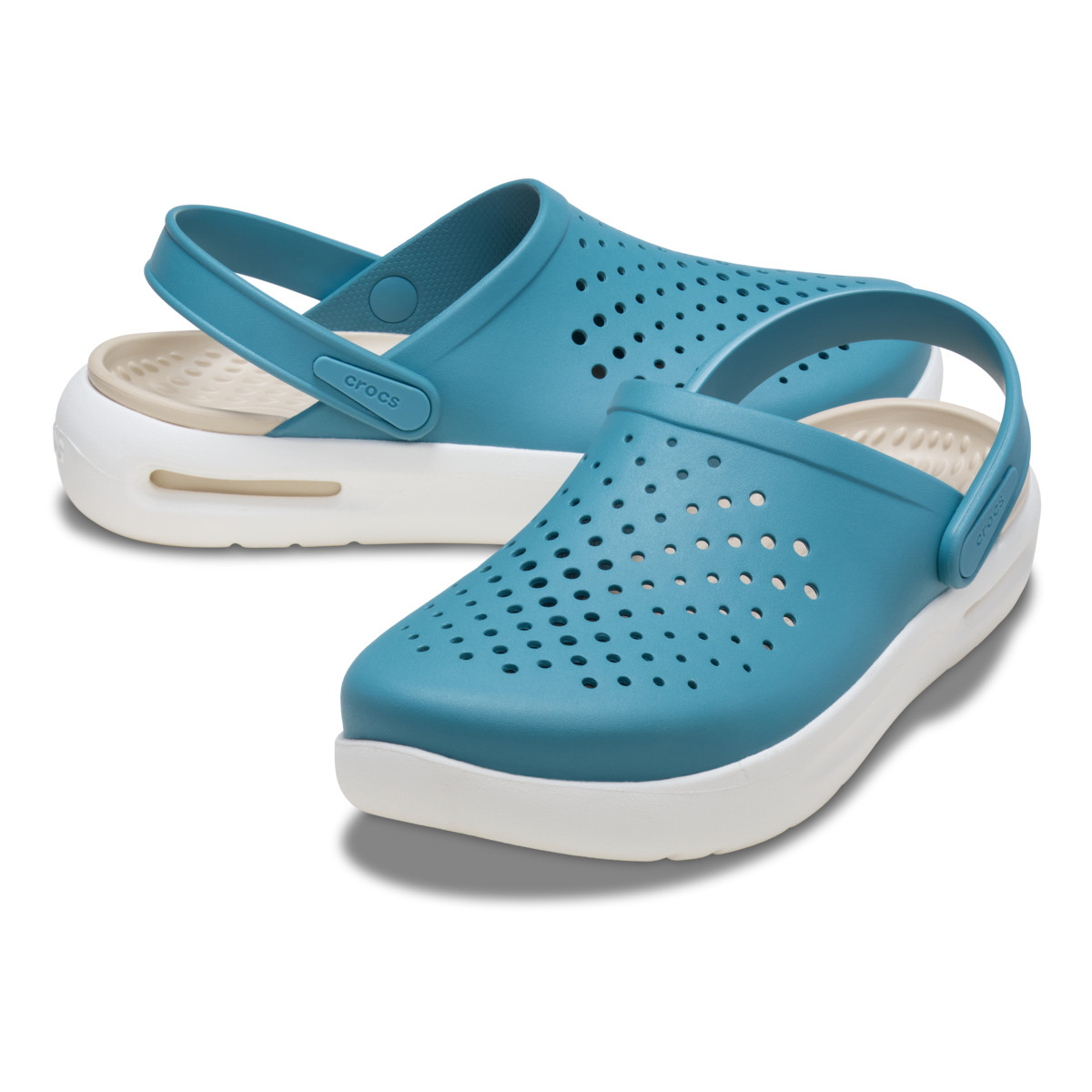Saboti Crocs Crocs InMotion Clog Albastru - Fog - poza 3