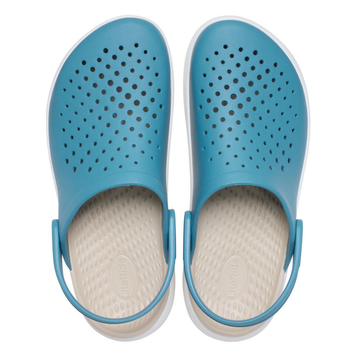 Saboti Crocs Crocs InMotion Clog Albastru - Fog - poza 4