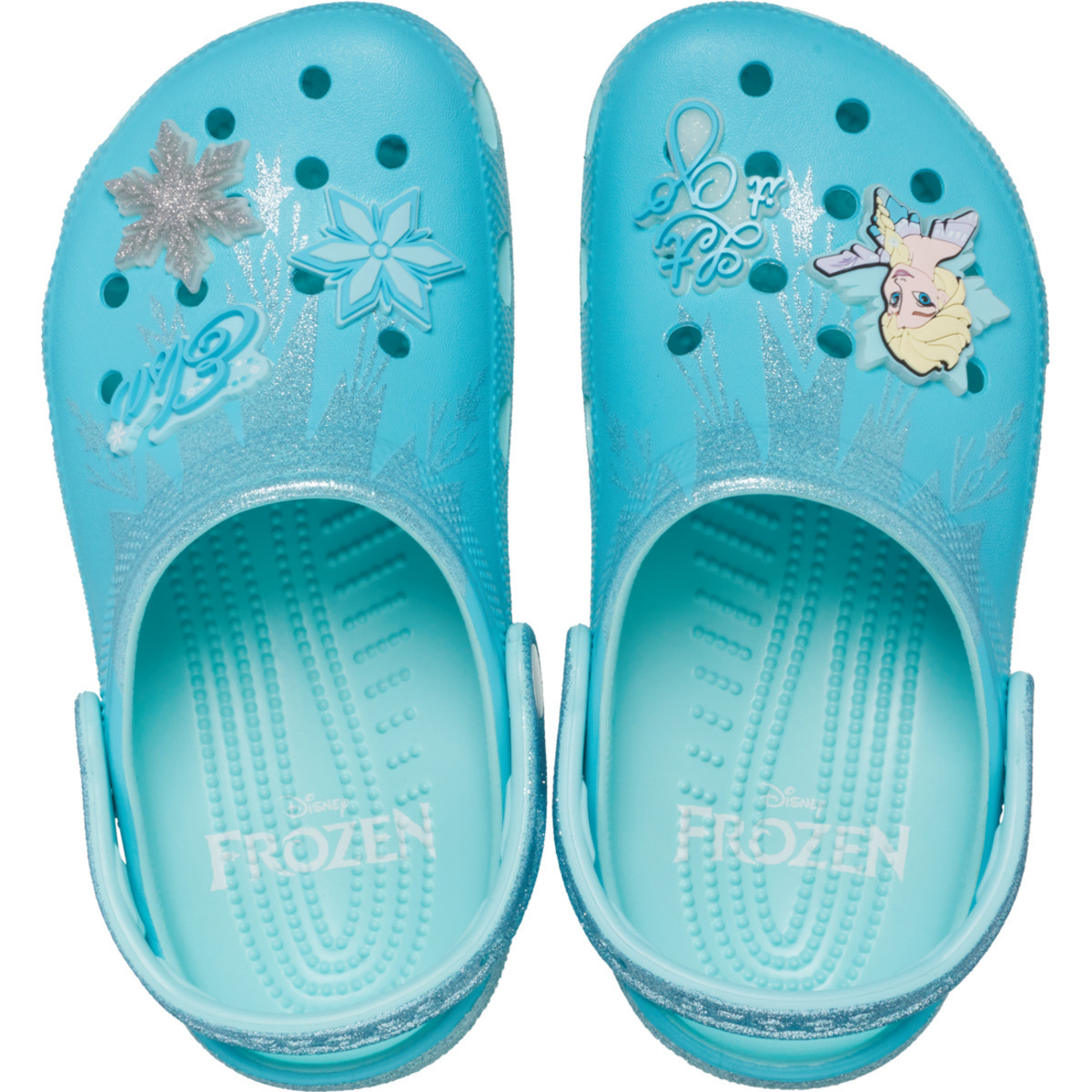 Saboti Crocs Disney Frozen Elsa Classic Clog Kids Multicolor - Multi - poza 1