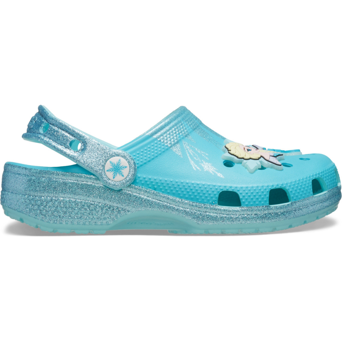 Saboti Crocs Disney Frozen Elsa Classic Clog Kids Multicolor - Multi - poza 4