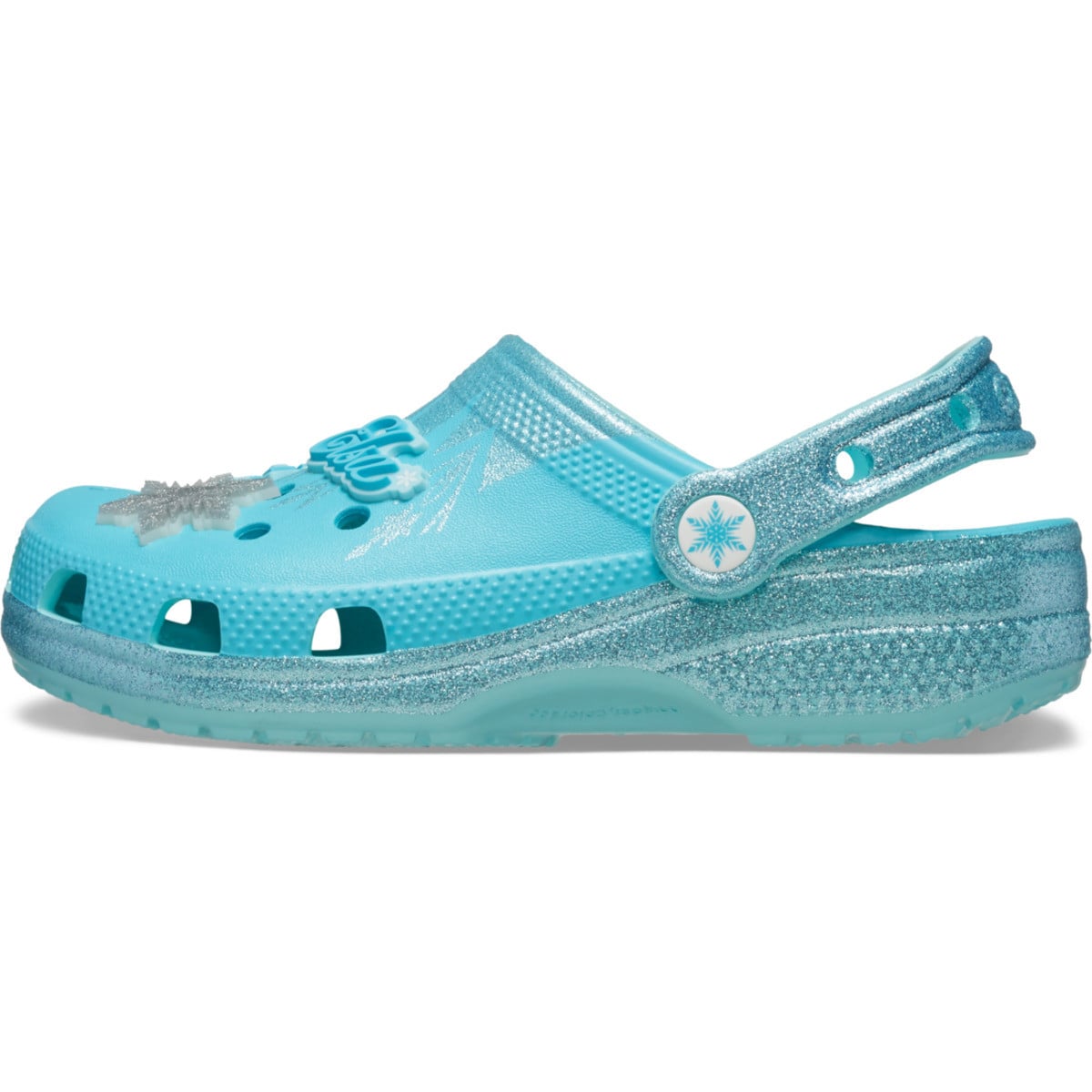 Saboti Crocs Disney Frozen Elsa Classic Clog Kids Multicolor - Multi - poza 5